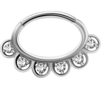 SS 316 HINGED DAITH CLICKER 1,2x6mm WH mod. 02