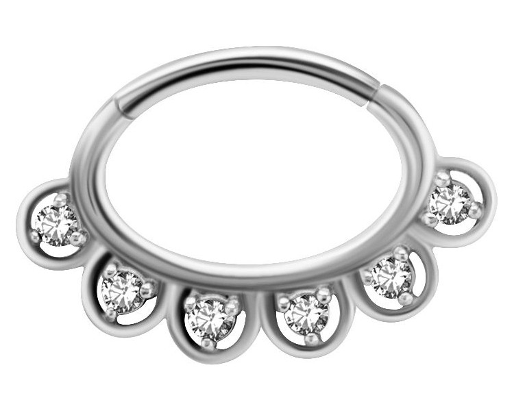 SS 316 HINGED DAITH CLICKER 1,2x6mm WH mod. 02 SS 316 HINGED DAITH CLICKER 1,2x6mm WH mod. 02