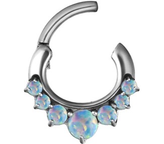 SS 316 OPAL CURVED SEPTUM CLICKERS