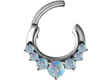 SS 316 OPAL CURVED SEPTUM CLICKERS