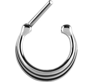 SS 316 SEPTUM CLICKERS 3 RINGS