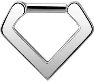 SS 316 PLAIN V SHAPED SEPTUM CLICKER