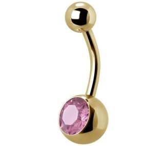 GD 316 8mm JEWEL NAVEL BARBELLS