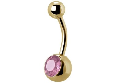 GD 316 8mm JEWEL NAVEL BARBELLS