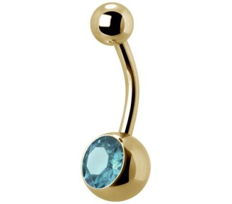 GD 316 8mm JEWEL NAVEL BARBELLS