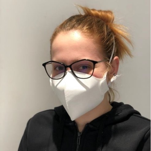 Mascherina Riutilizzabile in TNT 3 Strati 100% PP - Bianca o Nera - 1 pz