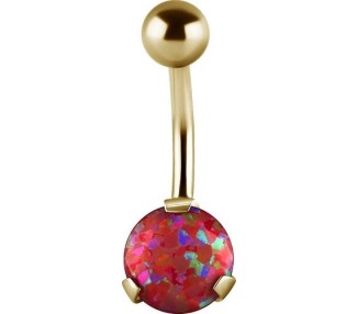 GD 316 8mm ROUND SYN OPAL BANANAS