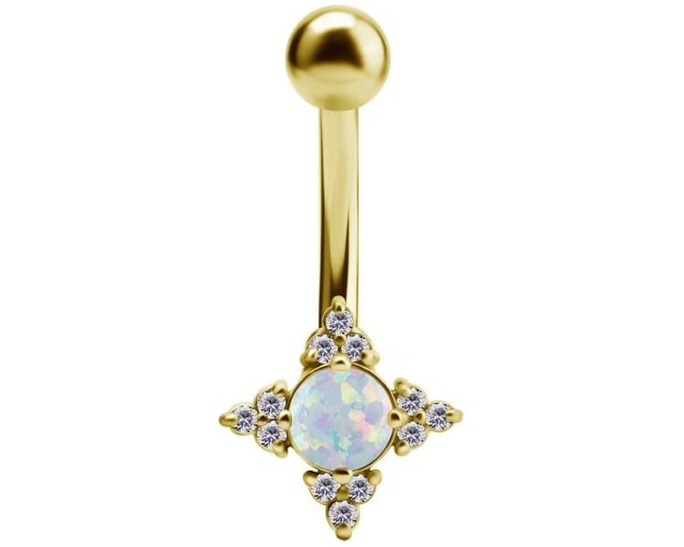 GD 316 OPAL BANANAS 1,6x10mm model 02 - WH GD 316 OPAL BANANAS 1,6x10mm model 02 - WH