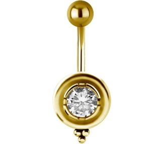 GD 316 JEWEL BANANA 1,6x10mm TRIBAL BELLY - model 27 WH