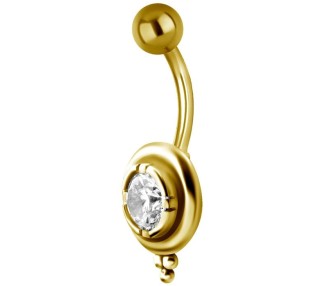 GD 316 JEWEL BANANA 1,6x10mm TRIBAL BELLY - model 27 WH
