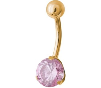GD 316 BANANA WITH 8mm PRONG SET JEWEL