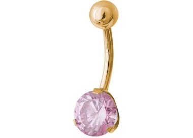 GD 316 BANANA WITH 8mm PRONG SET JEWEL