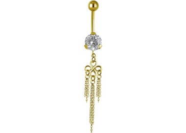 GD 316 JEWEL BANANA WITH DANGLES 1,6x10mm model 41 WH