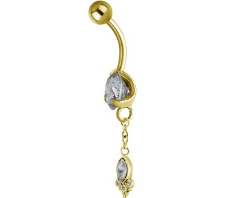 GD 316 JEWEL BANANA WITH DANGLES 1,6x10mm model 37 WH