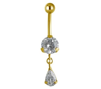 GD 316 JEWEL BANANA WITH DANGLES 1,6x10mm model 29 WH
