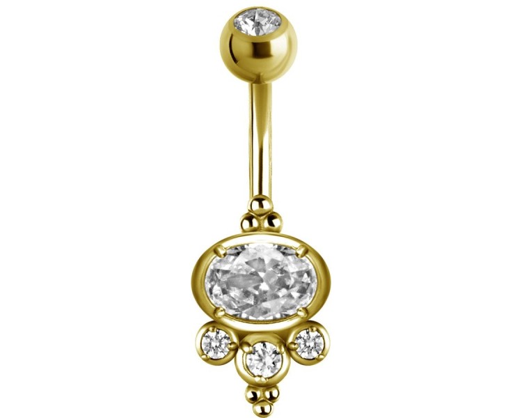 GD 316 DOUBLE JEW PRONG SETTING BANANA 1,6x10mm CR GD 316 DOUBLE JEW PRONG SETTING BANANA 1,6x10mm CR