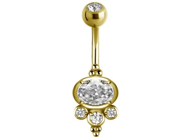 GD 316 DOUBLE JEW PRONG SETTING BANANA 1,6x10mm CR