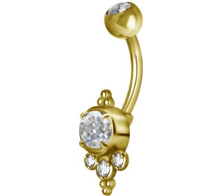 GD 316 DOUBLE JEW PRONG SETTING BANANA 1,6x10mm CR