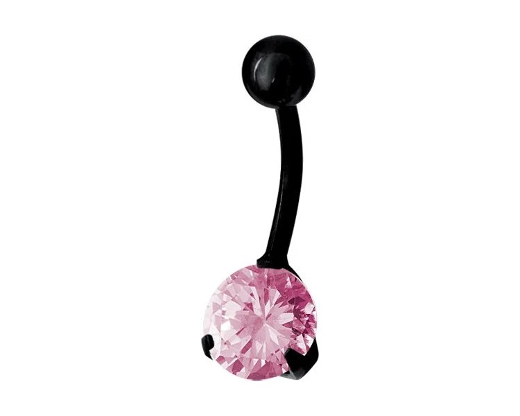 BK 316 BANANA WITH 8mm PRONG SET JEWEL BK 316 BANANA WITH 8mm PRONG SET JEWEL