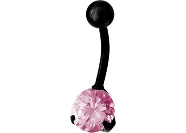 BK 316 BANANA WITH 8mm PRONG SET JEWEL