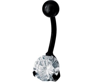 BK 316 BANANA WITH 8mm PRONG SET JEWEL