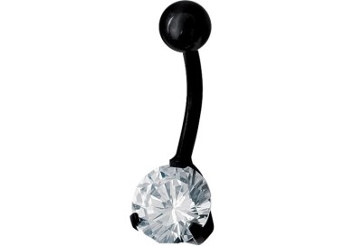 BK 316 BANANA WITH 8mm PRONG SET JEWEL