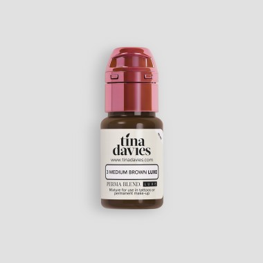 MEDIUM BROWN LUXE Tina Davies - Perma Blend Luxe - 15ml - Pigmento PMU REACH