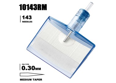 143 CM (Soft Magnum) 0,30mm - Medium Taper - Cartucce Emalla Eliot - Aghi Tattoo - 5pz emalla