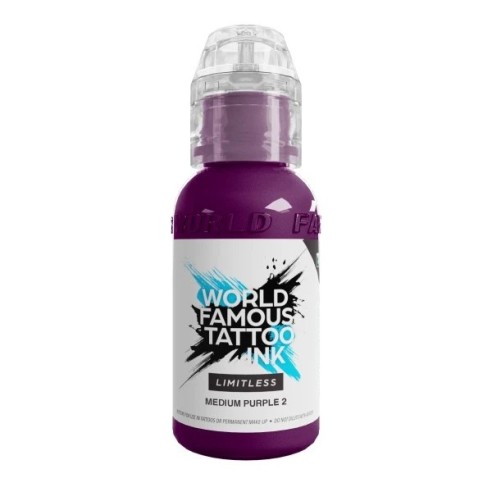 MEDIUM PURPLE 2 - World Famous Limitless - 30ml - Colore Tattoo REACH