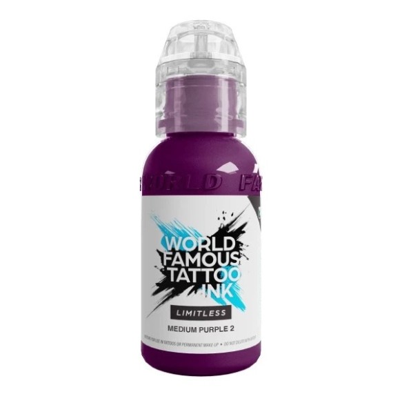 MEDIUM PURPLE 2 - World Famous Limitless - 30ml - Colore Tattoo REACH
