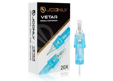 23 MG (Magnum) - Cartucce Jconly VETAR - Aghi Tattoo - 20pz jconly