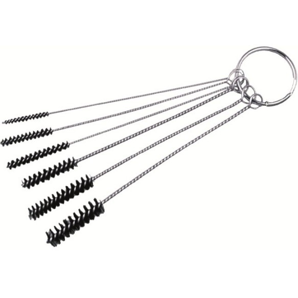 Mini Brush Set per Pulizia Tips - 6 Scovolini