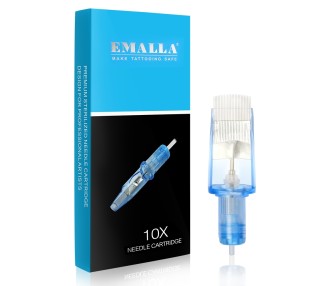 41 CM (Soft Magnum) 0,30mm - Long Taper - Cartucce Emalla Eliot - Aghi Tattoo - 10pz emalla