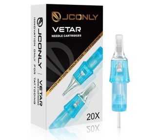 21 CM (Soft Magnum) 0,30mm - Long Taper - Cartucce Jconly VETAR - Aghi Tattoo - 20pz jconly