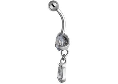 SS 316 JEWEL BANANA WITH DANGLES 1,6x10mm model 29 WH