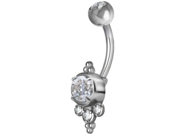 SS 316 DOUBLE JEW PRONG SETTING BANANA 1,6x10mm CR