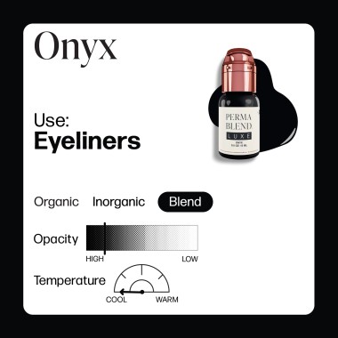 ONYX - Perma Blend Luxe - 15ml - Pigmento PMU REACH 2