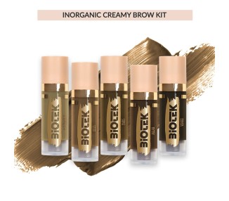 INORGANIC CREAMY BROW KIT - Biotek - 5x 7ml - Pigmenti PMU REACH biotek