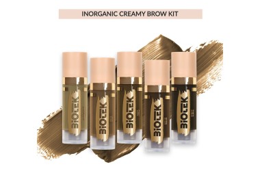 INORGANIC CREAMY BROW KIT - Biotek - 5x 7ml - Pigmenti PMU REACH biotek