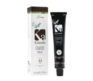BROWN - Tinta Castano Vegana per Ciglia e Sopracciglia KALENTIN - 30ml kalentin