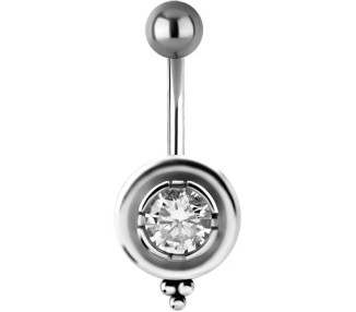 SS 316 JEWEL BANANA 1,6x10mm TRIBAL BELLY - model 27WH