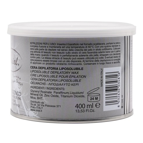 OSSIDO DI ZINCO - Cera Ro.ial Barattolo 400ml