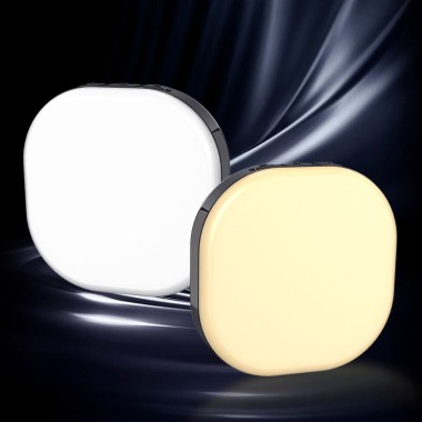 Pannello LED Portatile 4 W per Smartphone - 3000–7200 K - Batteria 2000 mAh 2