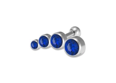 JEWELLED HELIX 5 DISC 3/4/5/6mm LEFT