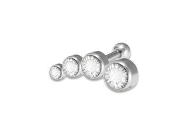 JEWELLED HELIX 5 DISC 3/4/5/6mm LEFT