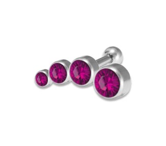 JEWELLED HELIX 5 DISC 3/4/5/6mm LEFT