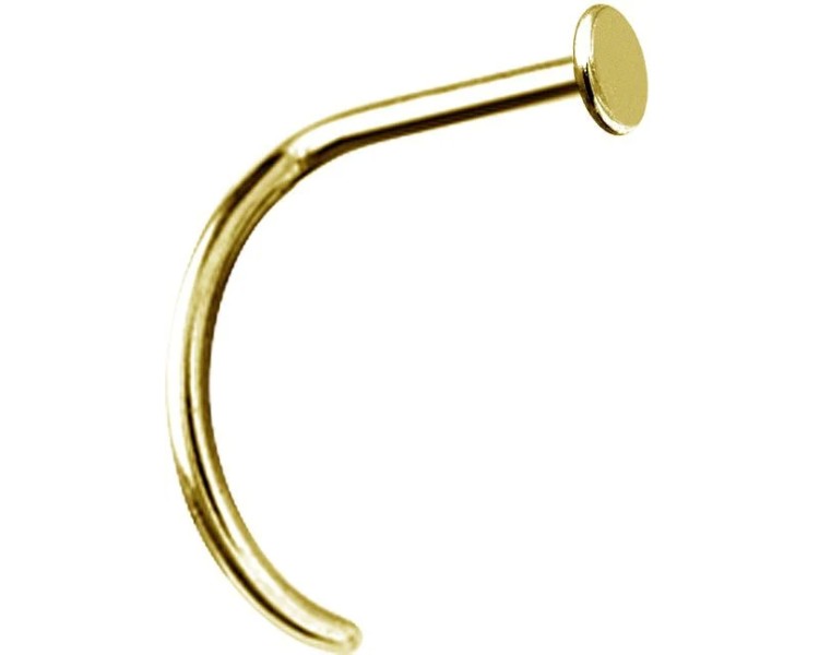 GD 316 NOSE STUDS W/DISC 0,8mm disc 2mm GD 316 NOSE STUDS W/DISC 0,8mm disc 2mm