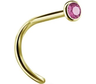 GD 316 JEWELLD NOSE STUD BENT sfera 2.35mm