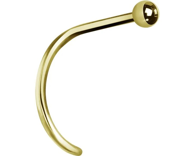 GD 316 CURVED NOSE STUD 0,8mm GD 316 CURVED NOSE STUD 0,8mm