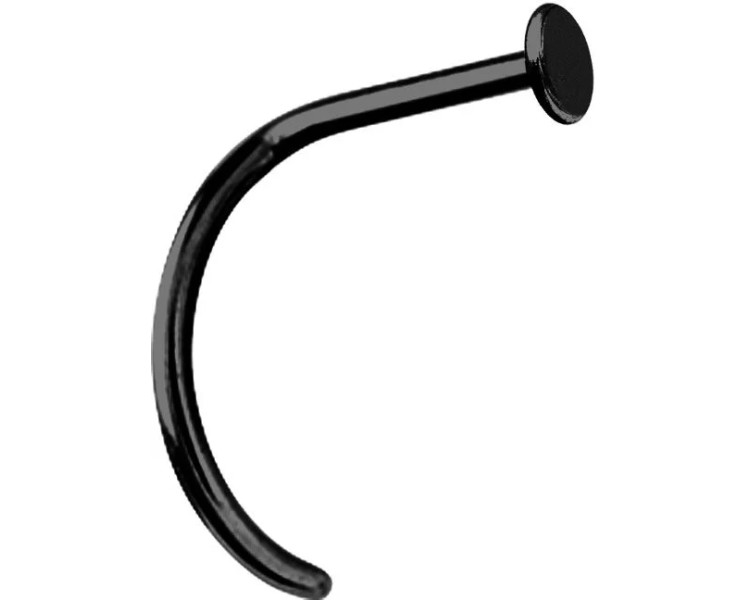 BK 316 NOSE STUDS W/DISC 0,8mm disc 2mm BK 316 NOSE STUDS W/DISC 0,8mm disc 2mm